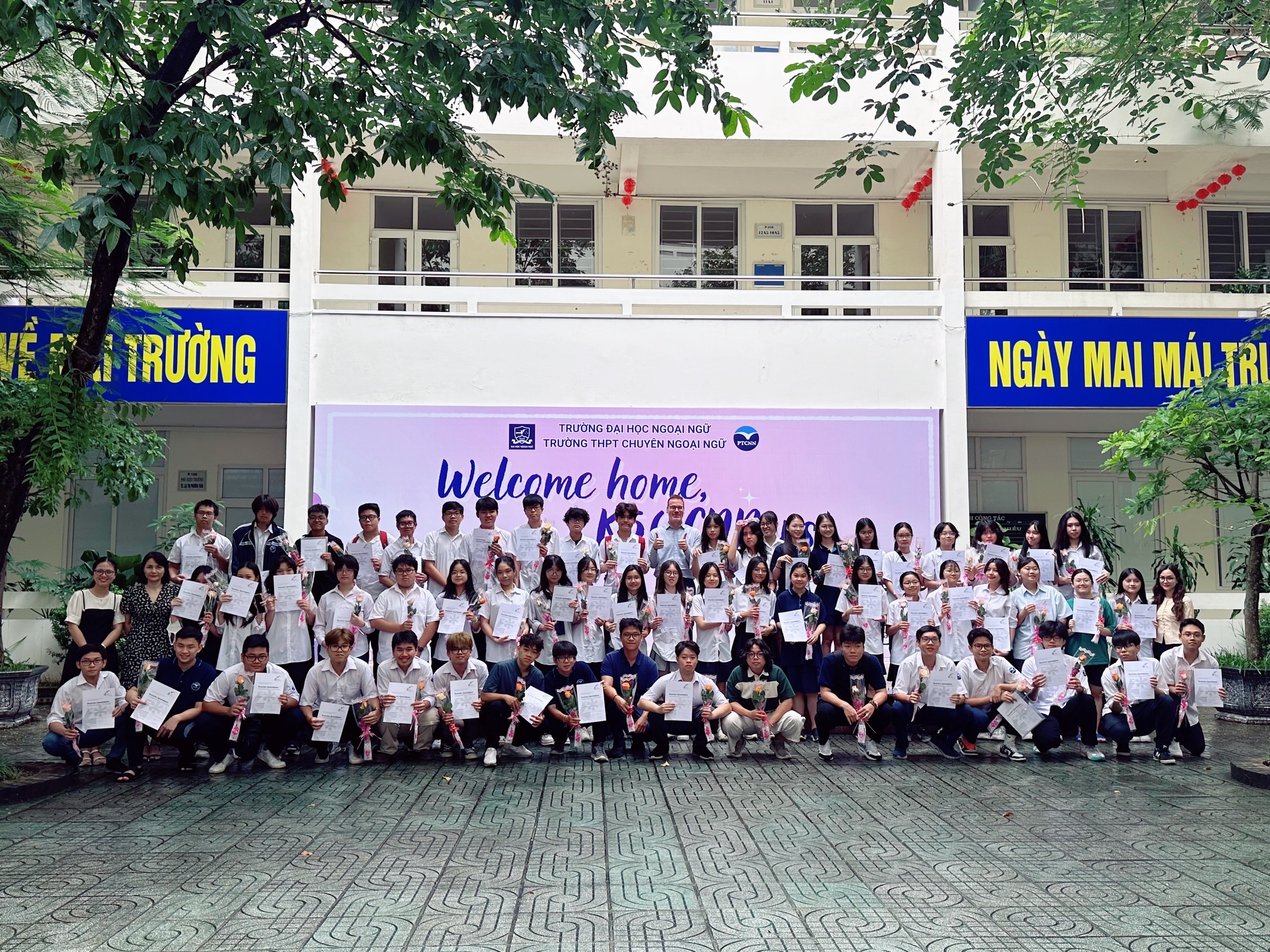 Lễ trao văn bằng tiếng Đức – DSD I năm 2024 cho học sinh THPT